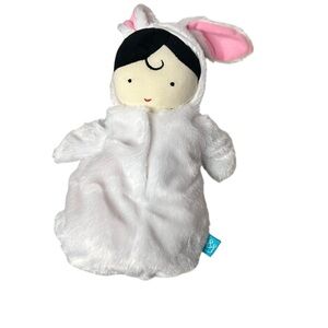 Adorable White Bunny Plush Doll